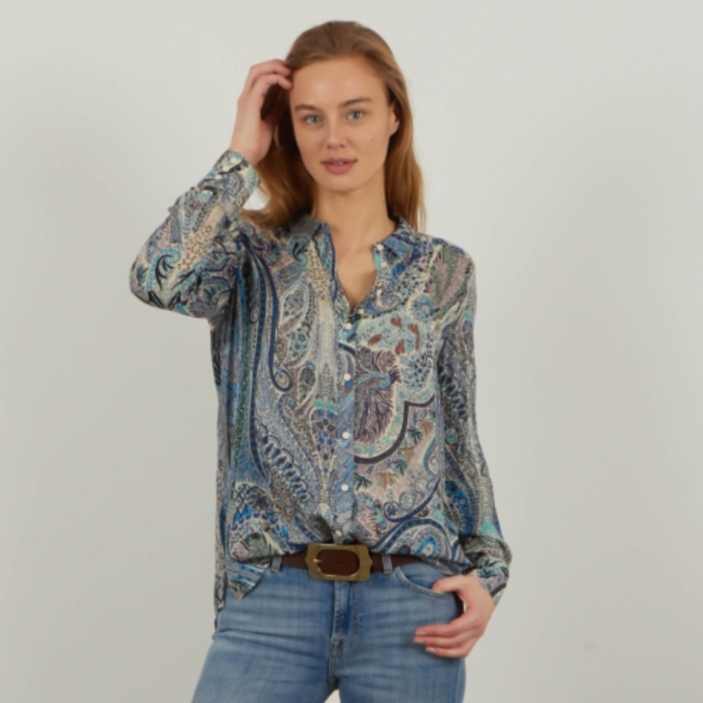 Ba&sh Blouse  Blake paisley print